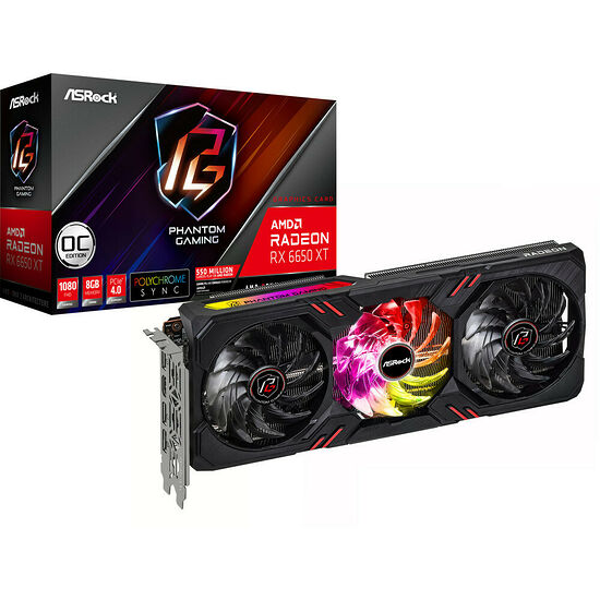 ASRock Radeon RX 6650 XT Phantom Gaming D