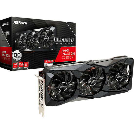 ASRock Radeon RX 6750 XT Challenger Pro OC