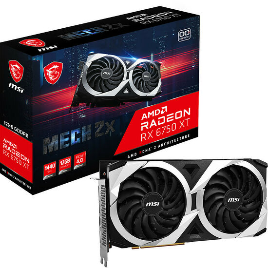 MSI Radeon RX 6750 XT MECH 2X OC
