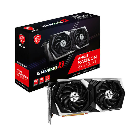 MSI Radeon RX 6650 XT GAMING X