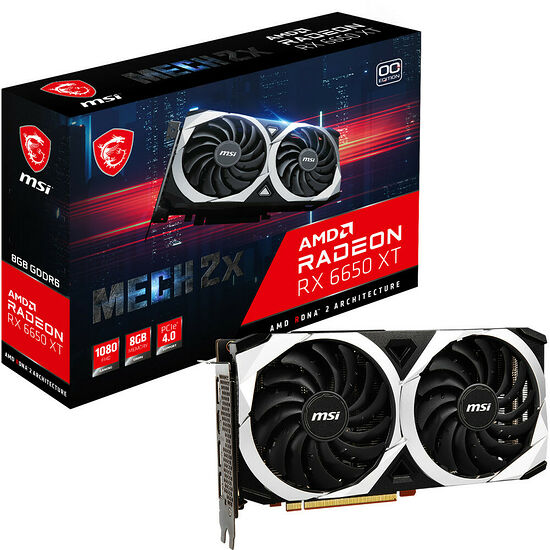 MSI Radeon RX 6650 XT MECH 2X OC