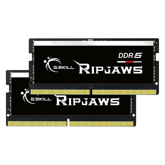 SO-DIMM DDR5 G.Skill RipJaws - 32 Go (2 x 16 Go) 5600 MHz - CAS 46