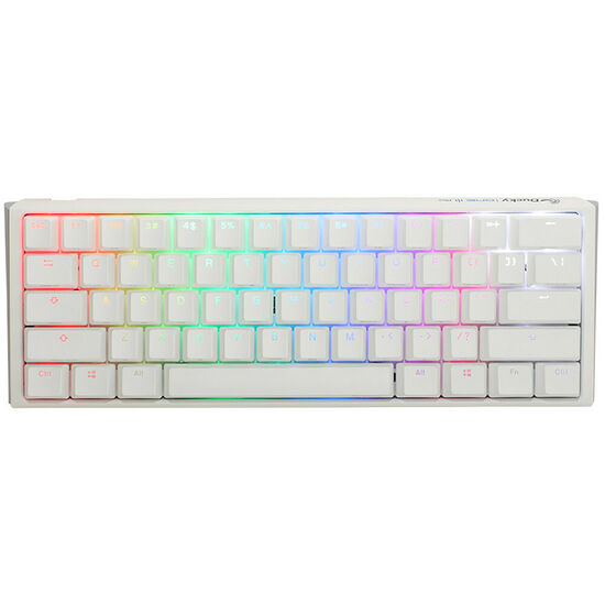 Ducky Channel One 3 Mini White (Cherry MX Brown) (AZERTY)