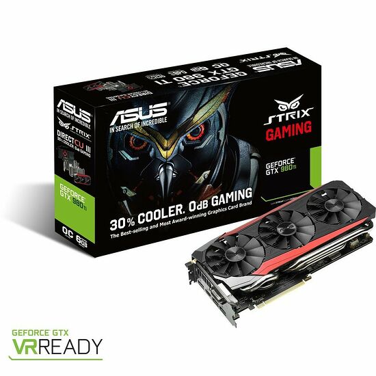 Asus GeForce GTX 980 Ti STRIX DirectCU III OC, 6 Go