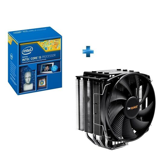 Processeur Intel Core i5-4690K (3.5 GHz) + Ventirad Be Quiet Dark Rock 3
