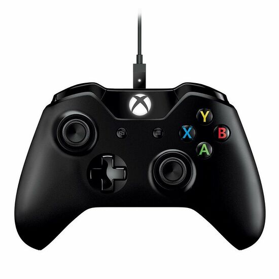Manette sans fil Microsoft + Câble PC - Xbox One
