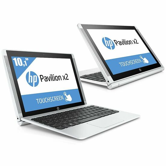 HP Pavilion x2 10-n000nf Blanc, 10.1" HD Tactile