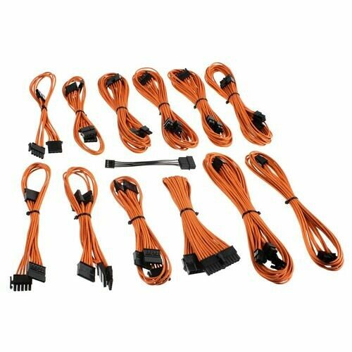 CableMod B-Series Dark Power Pro, Orange - Câble intégration - Top Achat