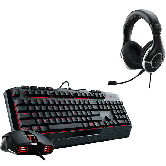 Pack Gaming Cooler Master, Devastator II LED Rouges + CM Storm Ceres 300