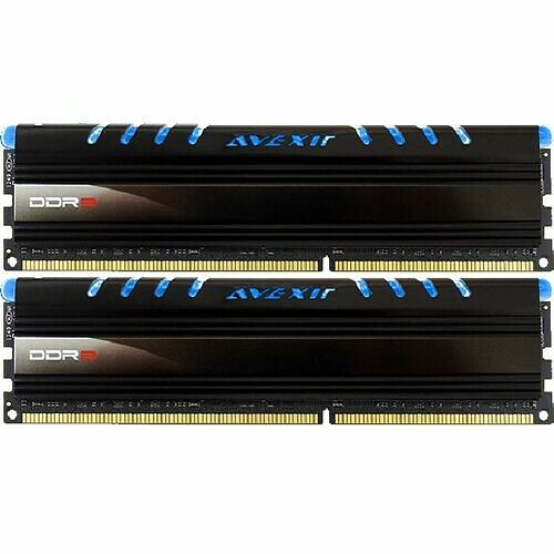 DDR3 Avexir Core Series, 2 x 4 Go, 2000 MHz, CAS 9 (LED Bleues)