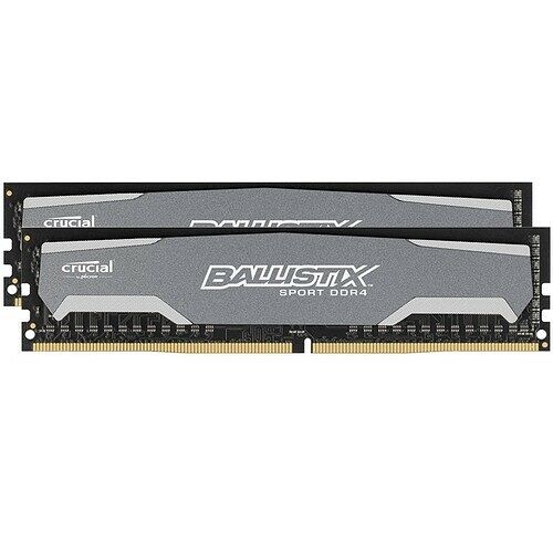DDR4 Ballistix Sport, 2 x 4 Go, 2400 MHz, CAS 16