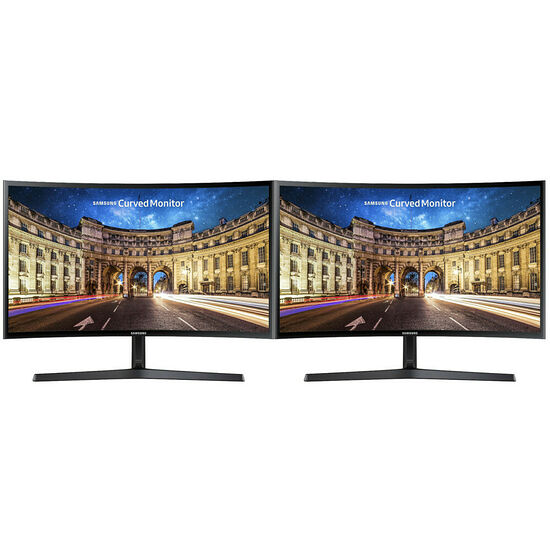 Pack Dual Screen Samsung C27F396FHU FreeSync (dalle incurvée)