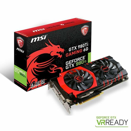 MSI GeForce GTX 980 Ti GAMING 6G, 6 Go
