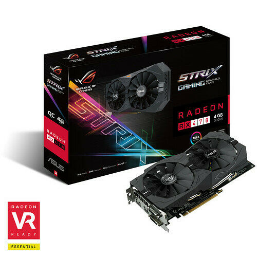 Asus Radeon RX 470 ROG STRIX OC, 4 Go