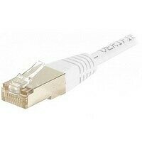 Câble RJ45 patch FTP CAT 6 blanc, 3 m, Topachat