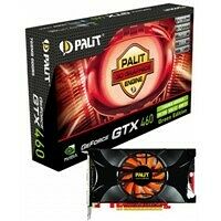 Carte Graphique Palit GeForce GTX 460 Green, 768 Mo