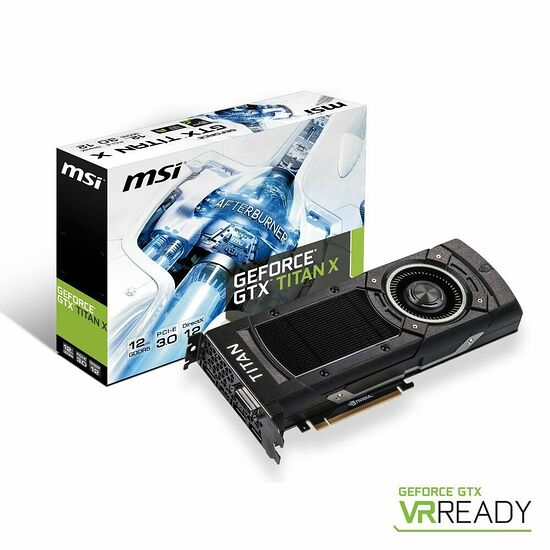 MSI GeForce GTX TITAN X, 12 Go