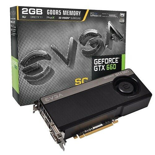 Carte graphique EVGA GeForce GTX 660 Superclocked, 2 Go