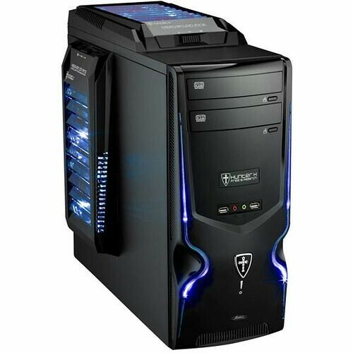 Advance Hunter X, Noir (LED bleues)