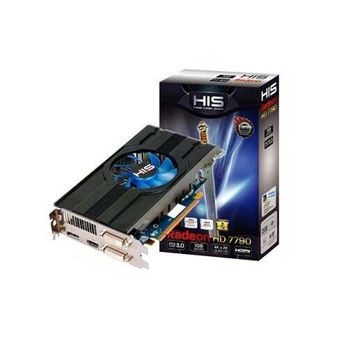 Carte graphique HIS Radeon HD 7790 H779FT1GD iCooler Turbo, 1 Go