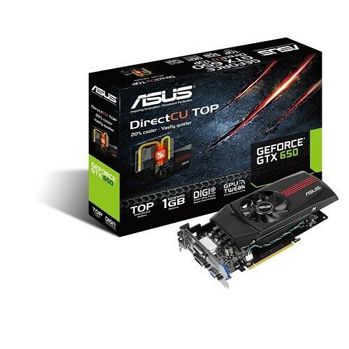 Carte graphique Asus GeForce GTX 650 DCT, 1 Go
