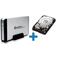 Kit disque dur externe TopAchat 3.5", 1 To, USB 3.0
