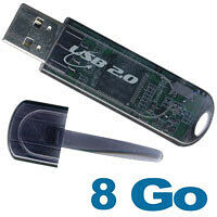 Clé USB 2.0 TopAchat, 8 Go