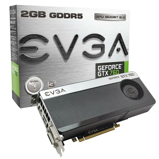 Carte graphique EVGA GeForce GTX 760, 2 Go