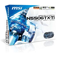 Carte graphique MSI GeForce GTX 550 Ti V2, 1 Go