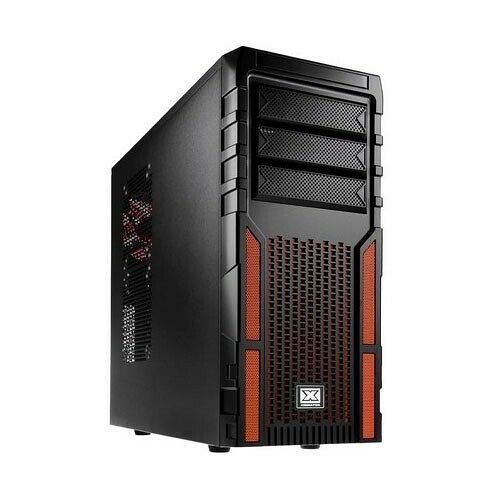 Xigmatek Asgard 381, Noir / Orange