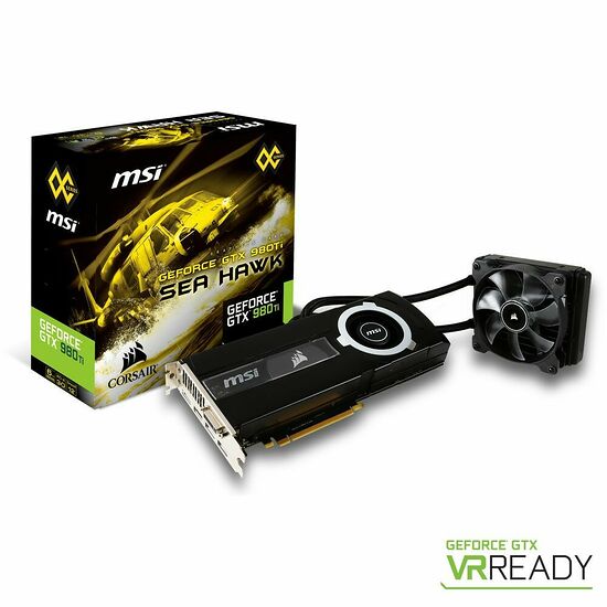 MSI GeForce GTX 980 Ti SEA HAWK, 6 Go