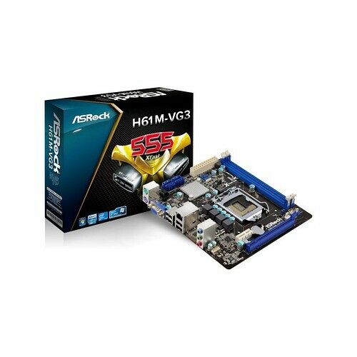Carte mère ASRock H61M-VG3