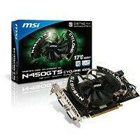 Carte graphique GeForce GTS 450 Cyclone, 1 Go, MSI
