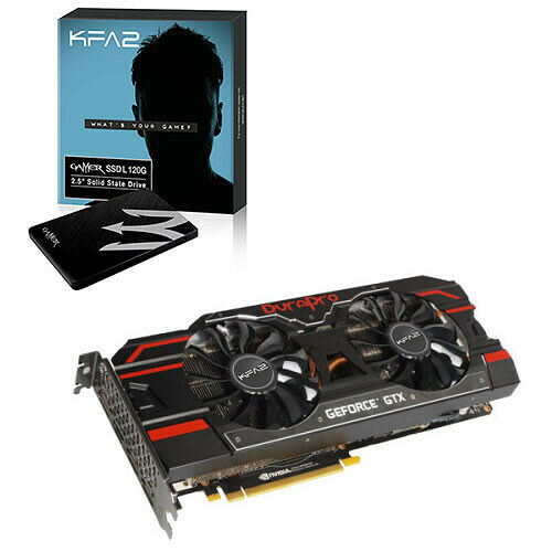 KFA2 GeForce GTX 1080 Ti OC DuraPro, 11 Go + SSD 120 Go