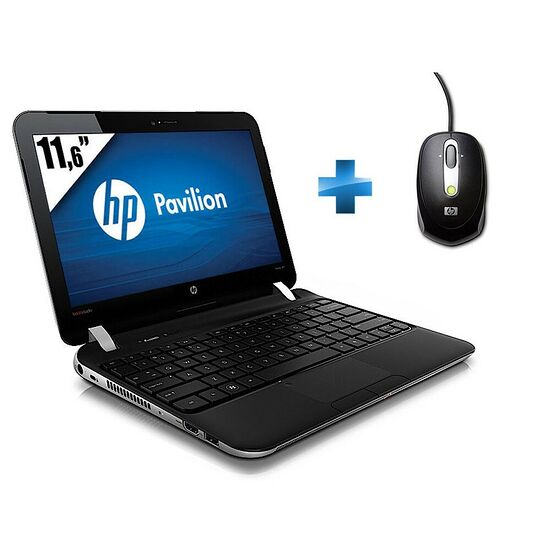 PC Portable HP Pavilion DM1-4332SF, 11.6" + Mini-souris laser mobile HP filaire