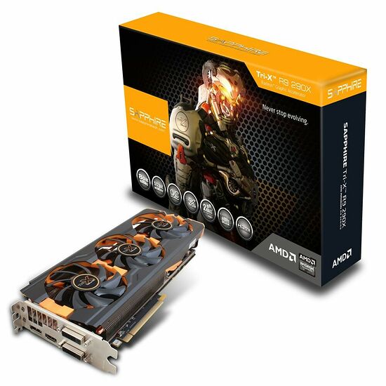 Sapphire Radeon R9 290X Tri-X OC (UEFI), 8 Go