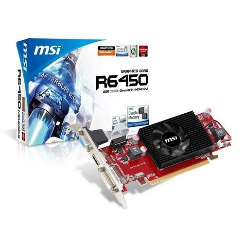 Carte graphique MSI Radeon HD 6450, 2 Go