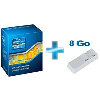 Processeur Intel Core i5 2500K (3.3 GHz) + Clé USB 8 Go