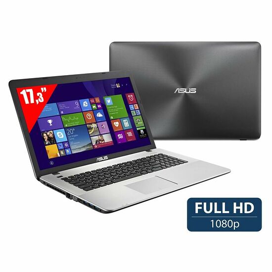 Asus R752LX-T4066H Gris, 17.3" Full HD