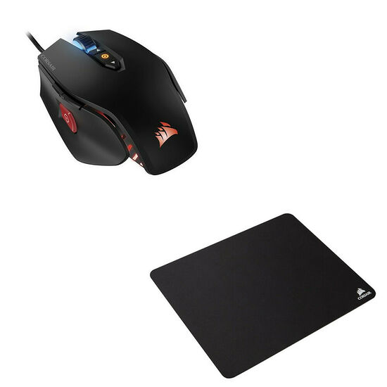 Corsair M65 Pro Noir RGB + MM100 Moyen