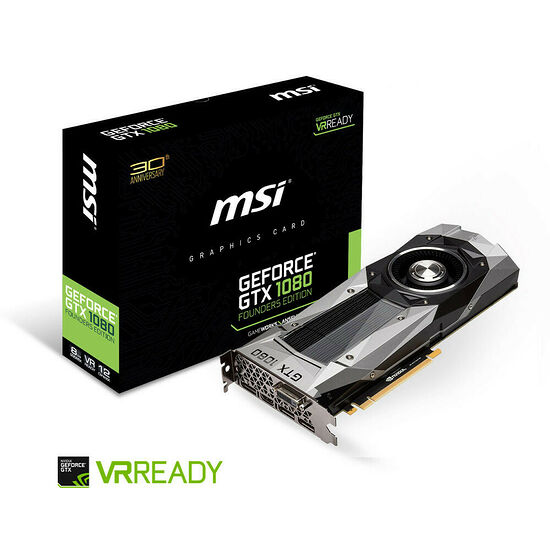 MSI GeForce GTX 1080 Founders Edition, 8 Go