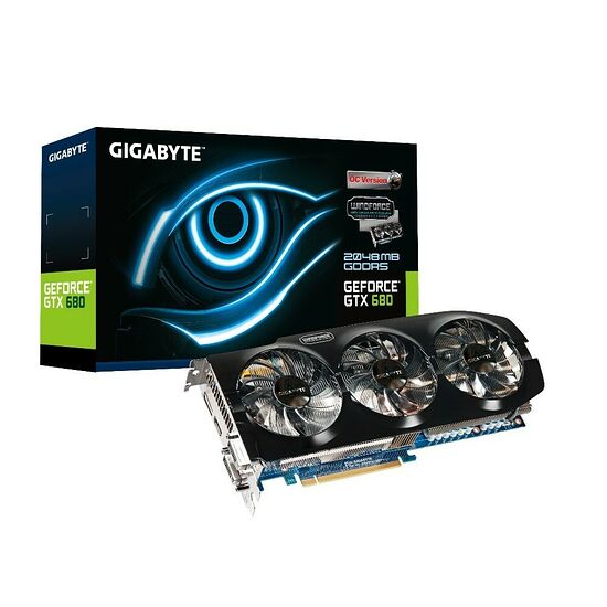 Carte graphique Gigabyte GeForce GTX 680 OC, 2 Go