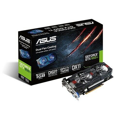 Carte graphique Asus GeForce GTX 650 Ti, 1 Go