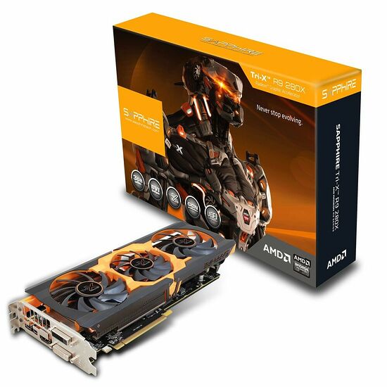 Sapphire Radeon R9 280X Tri-X OC, 3 Go (Reconditionnée)