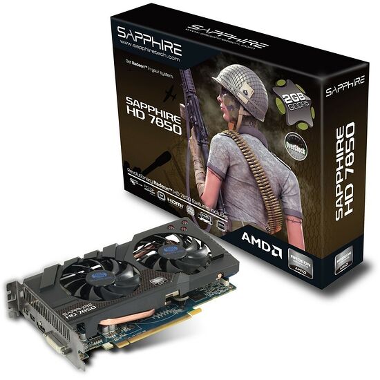 Carte graphique Sapphire Radeon HD 7850, 2 Go