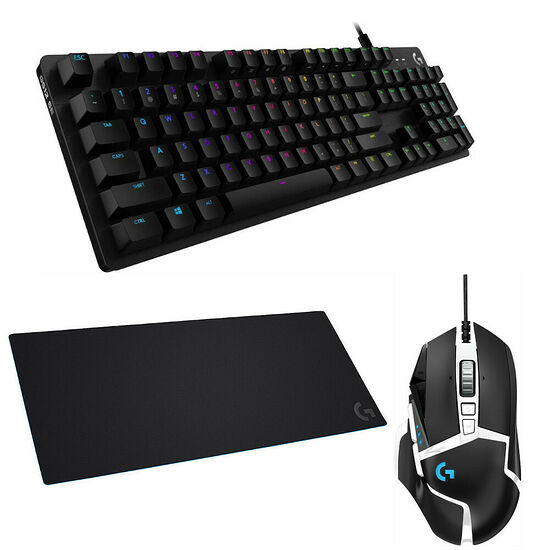 Logitech G512SE + G502 SE Hero + G840 XL
