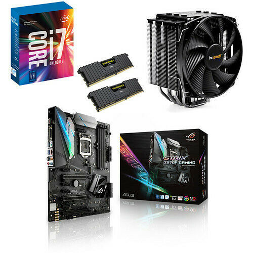 Kit d'évo Core i7-7700K + Asus STRIX Z270F GAMING + Dark Rock 3 + 16 Go