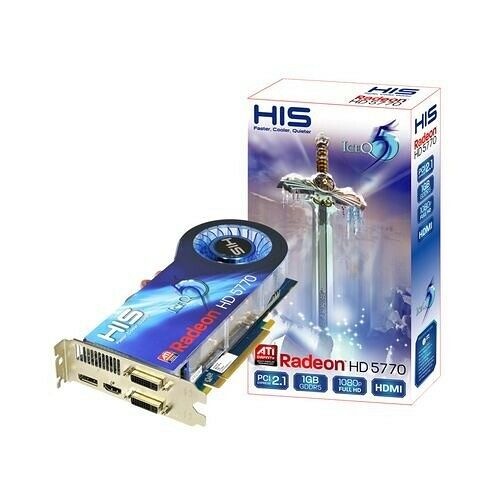 Carte graphique HIS Radeon HD 5770, 1 Go