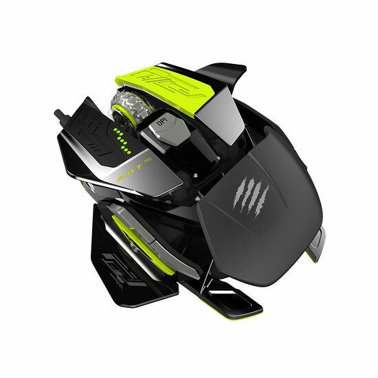 Mad Catz R.A.T. PRO X, Capteur laser Philips PLN2037 twin-eye