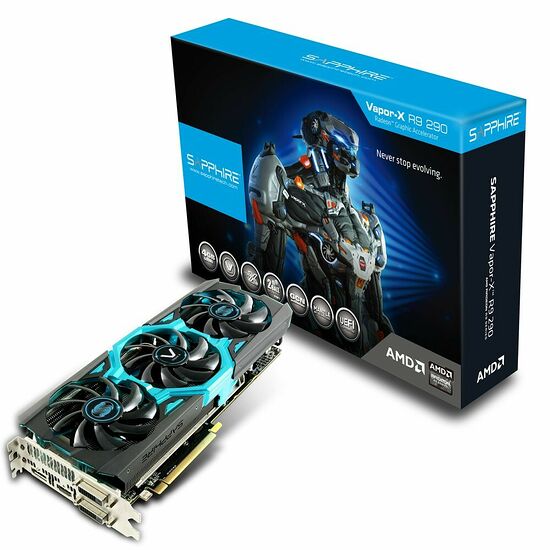 Sapphire Radeon R9 290 Vapor-X, 4 Go